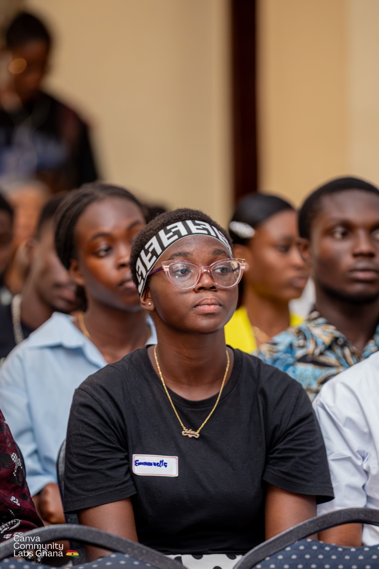 Portrait of a student attending a creative workshop